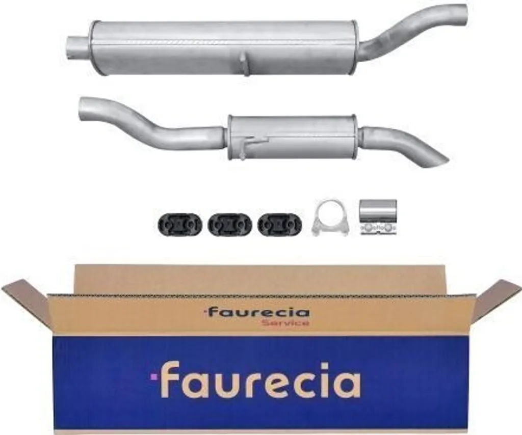 Silencieux HELLA 8LD 366 035-021 robuste en acier pour Voyager III