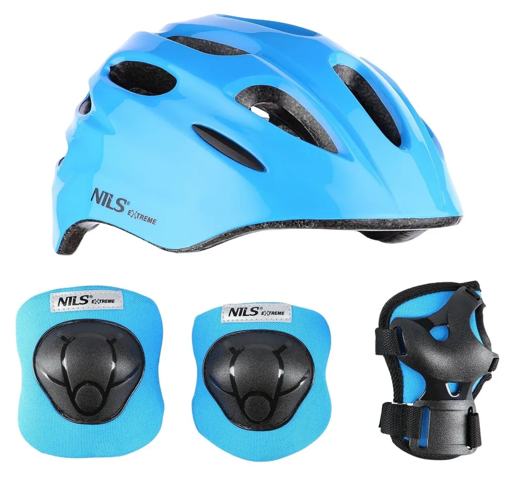 Casque de sécurité bleu taille XS idéal pour apprendre le vélo enfant