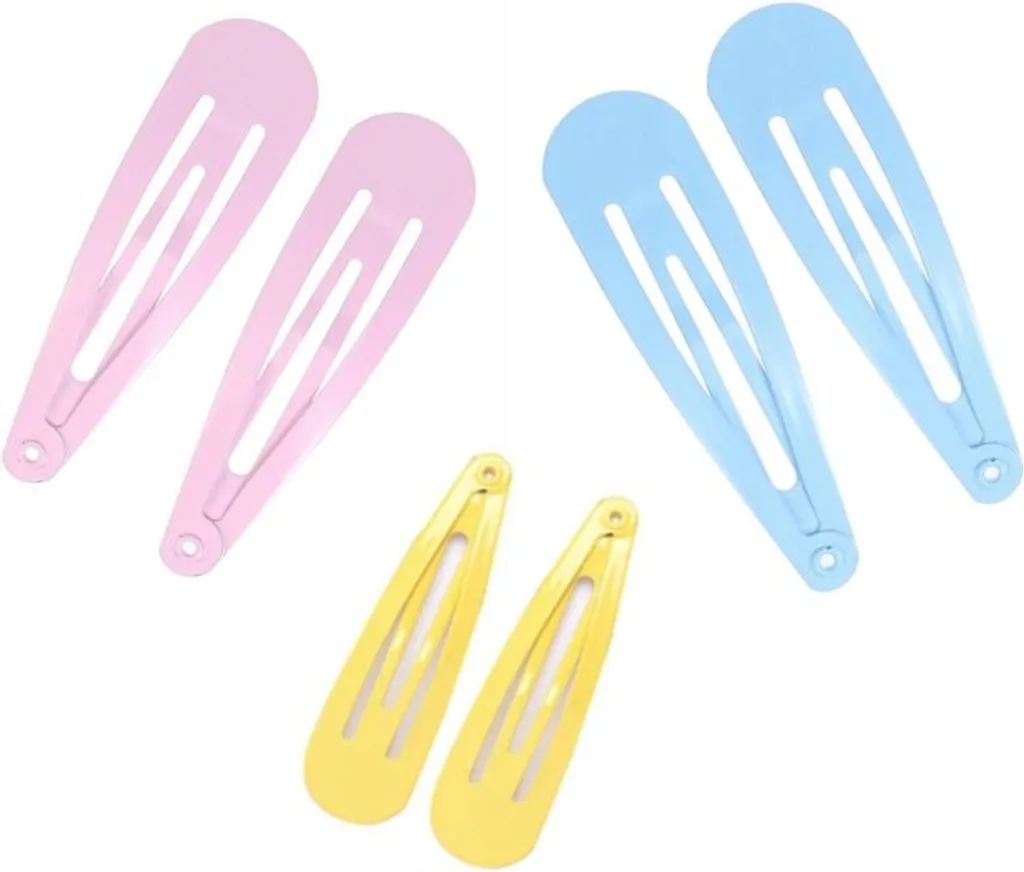 Set di fermagli per capelli Bocca Beauty con 6 colori