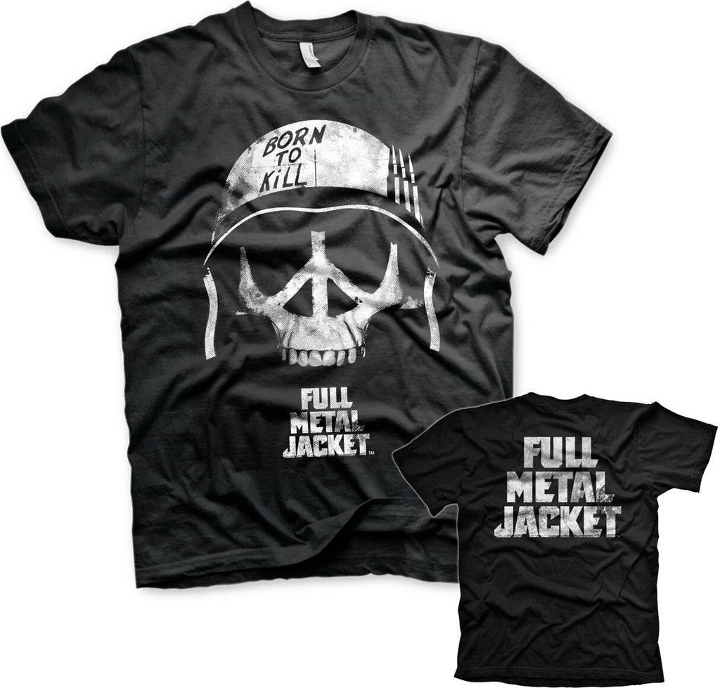 Full Metal Jacket - Skull T-Shirt - Small - Black