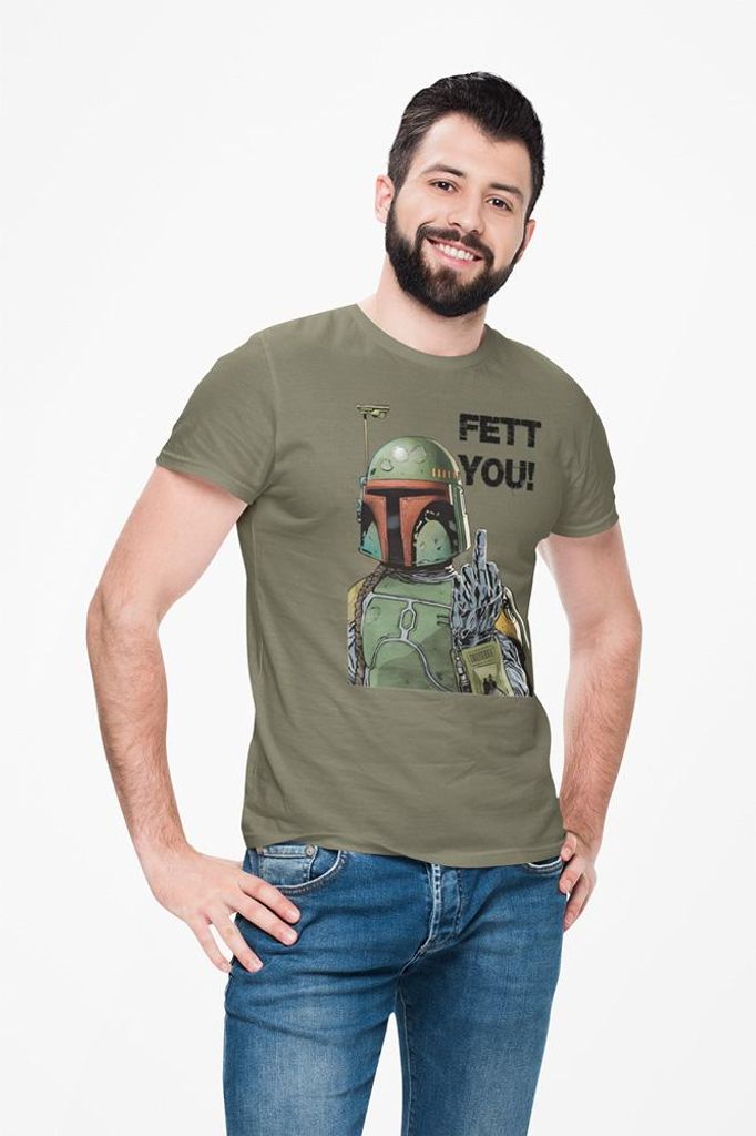 D&B Uni Polo MO00068 Bobafett MilitärGrün-Größe XL