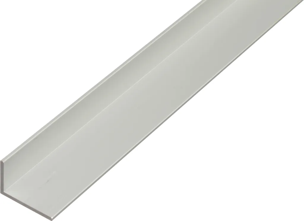 Cornière aluminium pour protection d'angle 40x20 mm Alberts - 3 unités