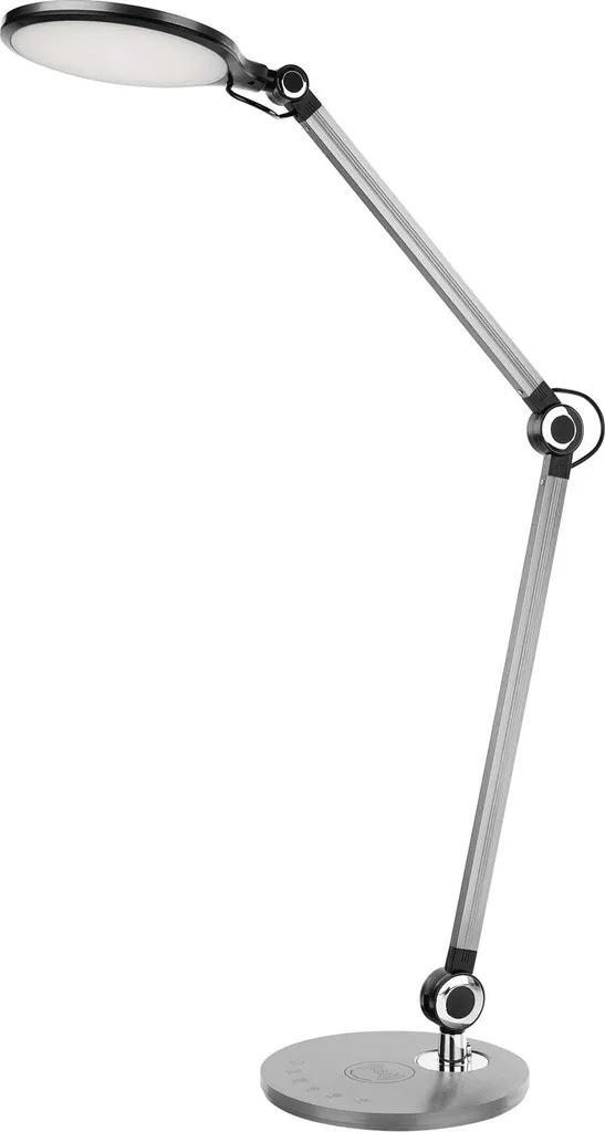 Lampe LED 9,2W 640lm dimmable avec station de charge USB intégrée EMOS