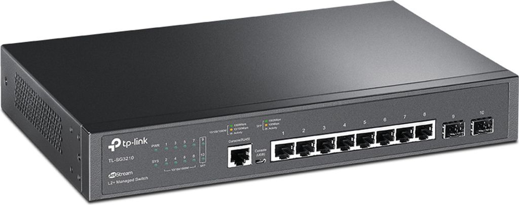 TP-Link Omada SG3210, Managed, L2/L3, Gigabit Ethernet Produktbild 