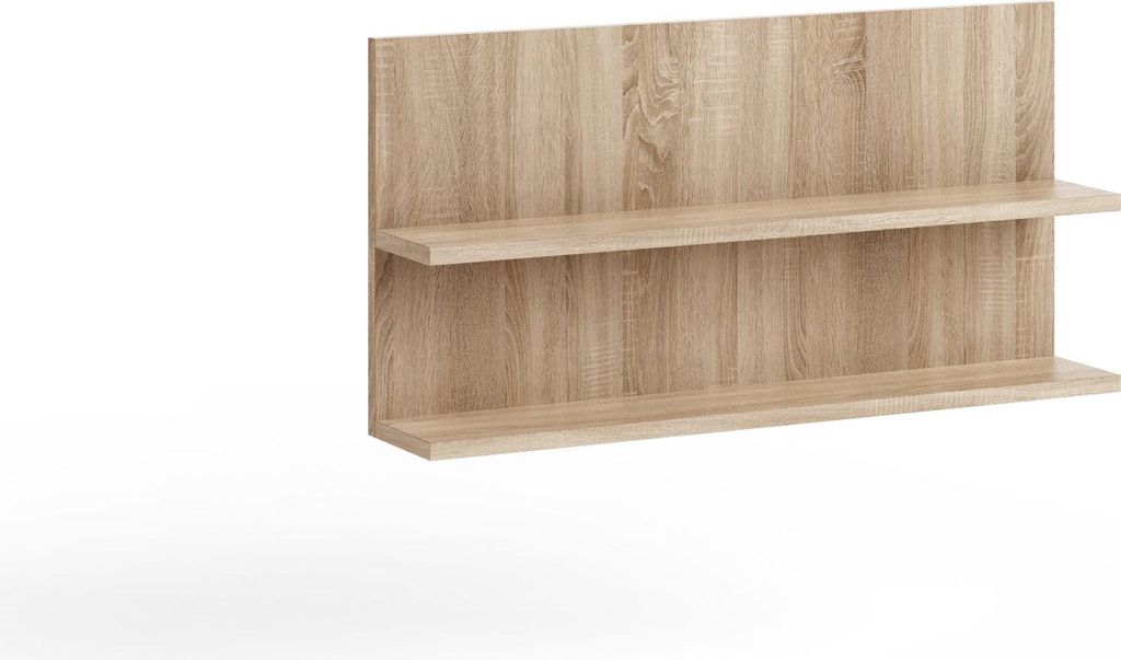 Wandregal Aurora. Variante: Eiche Sonoma, 80x40x15 cm