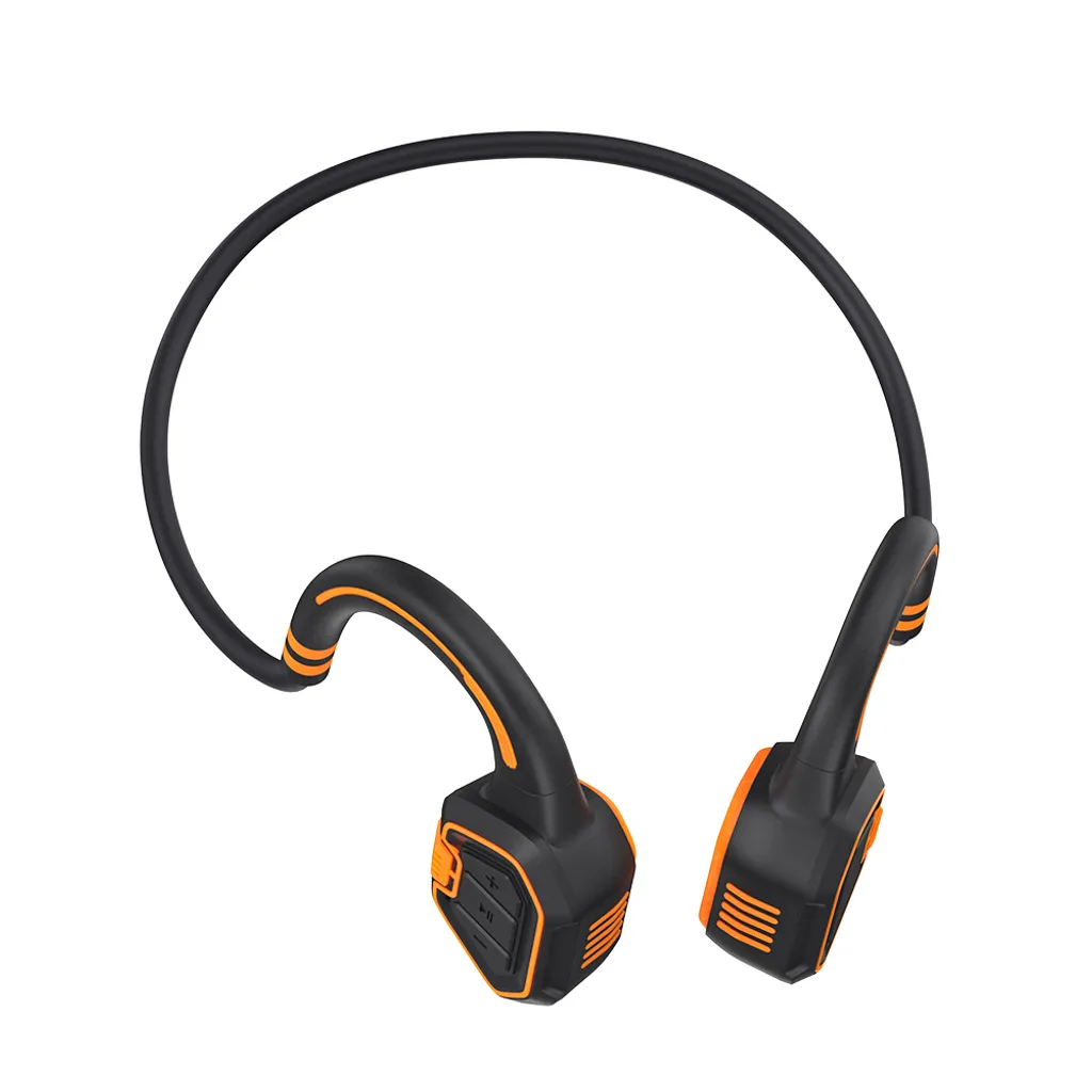 EVOLVEO BoneSwim MP3 16GB Casque à Conduction Osseuse Orange Bluetooth - 3