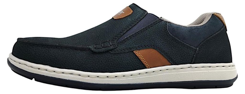 Rieker Jaipur/Ambor/Voronez Herrenschuhe Slipper Blau Productafbeelding 