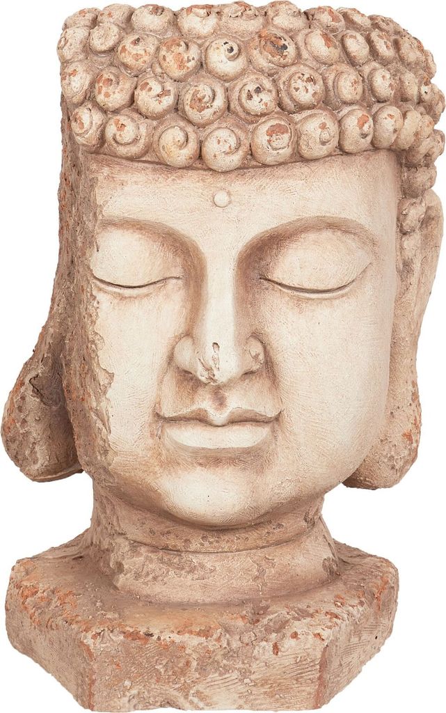 BELIANI Pflanztopf, Blumentopf für Innen und den Außenbereich, Retro-Buddha-Kopf