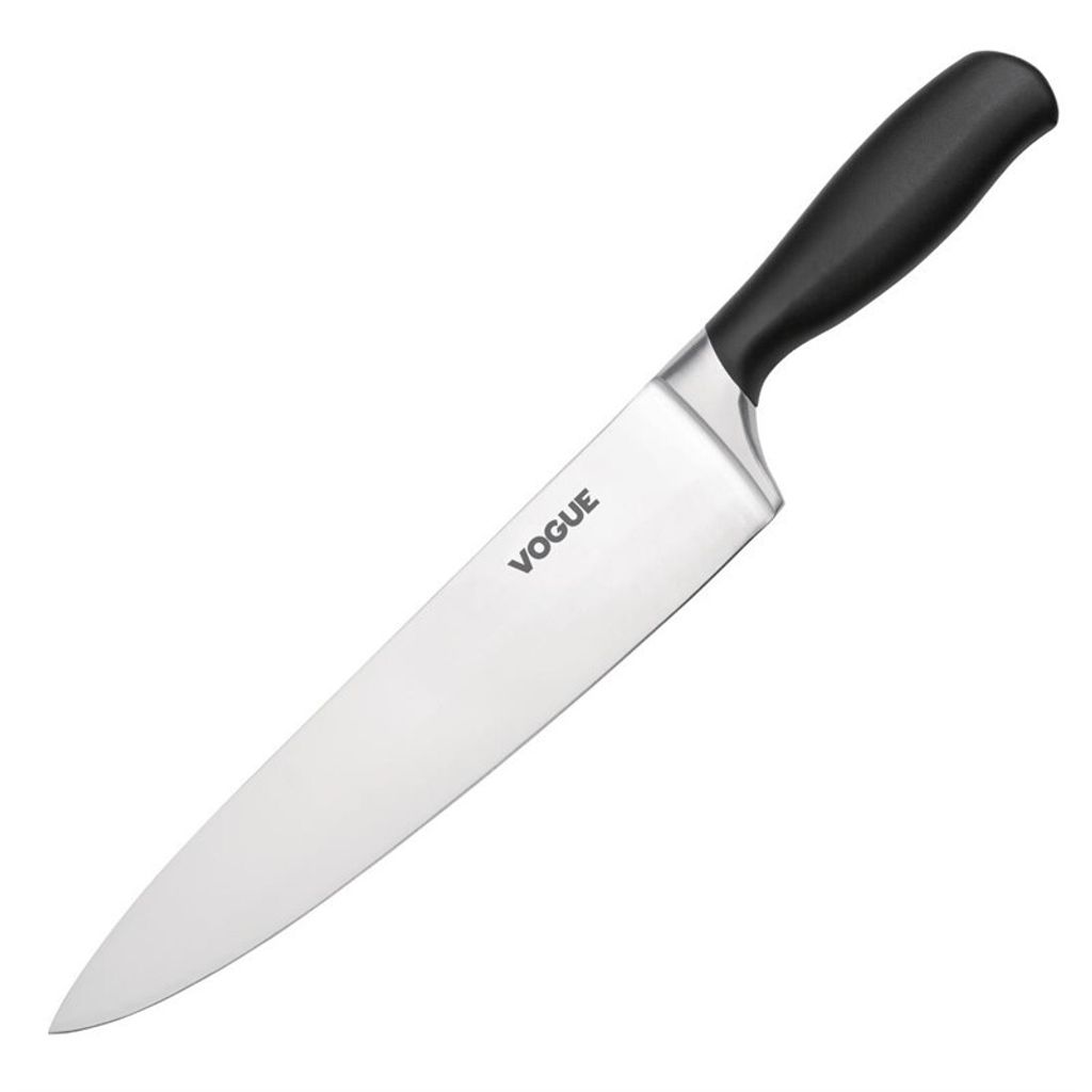 Vogue Kochmesser mit weichem Griff 26cm