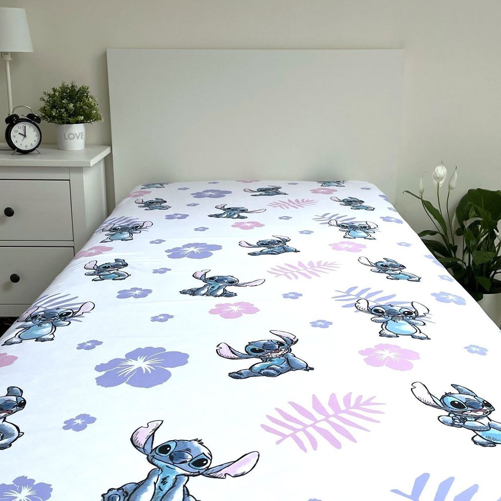 Prostěradlo Lilo and Stitch 90x200x25 cm - bavlna Obrázek produktu 3