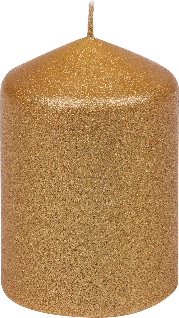 Weihnachtskerzen Stumpenkerze "Kiew" Rotgold 100/67 mm