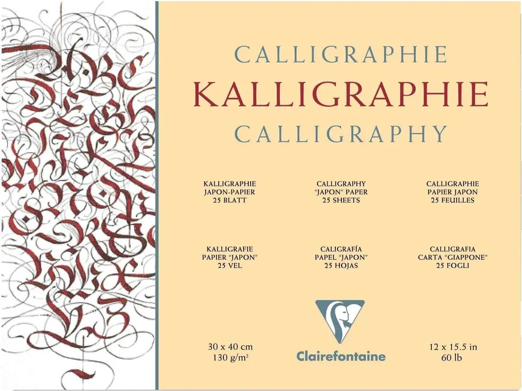 Support Dessin pour Croquis et Esquisses Clairefontaine 130g 30x40cm
