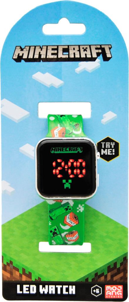 Zegarek LED KIDS LICENSING Minecraft - Oficjalny Produkt Produktbild 