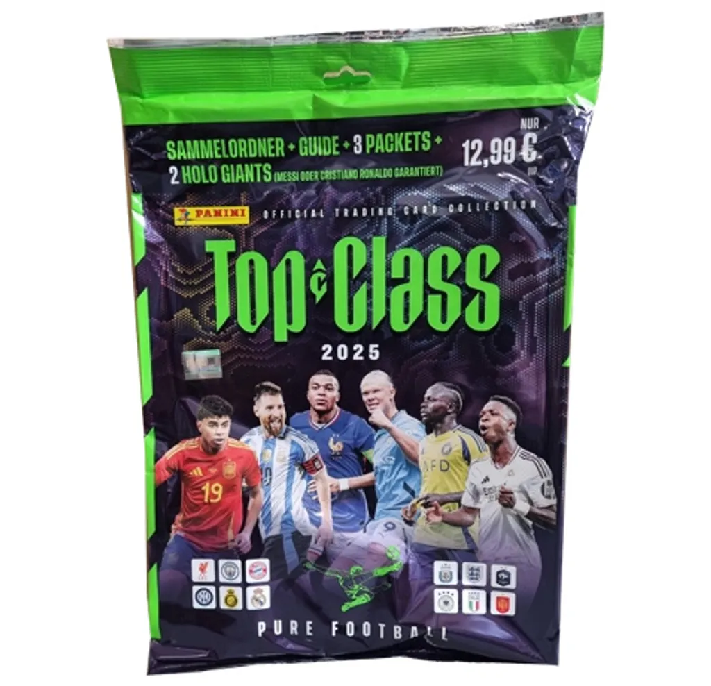 Panini Top Class 2025 Starter Set - Pack de Démarrage Officiel TCs