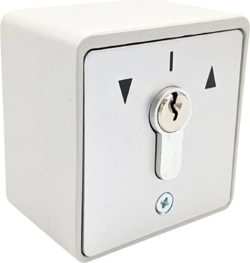 Contacteur à clé anti-vandale IP54 pour sécuriser vos moteurs de porte
