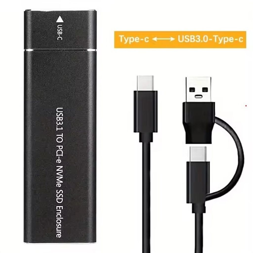 Externe 512GB SSD Pevný disk USB-C3.1/USB-A s Micron SSD Obrázok produktu 