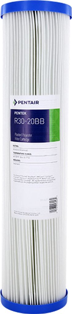 Pentek R30-20BB 20 Zoll Big Blue Sediment Schmutzfilter Wasserfilter 30 Micron
