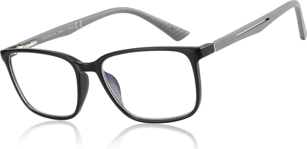 Occhiali Moda ZENOTTIC Uomo: Montatura Quadrata e Filtro Blue Light