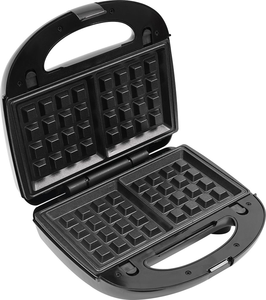 3 in 1 Sandwichmaker Waffeleisen Donut Maker mit Antihaftbeschichtung