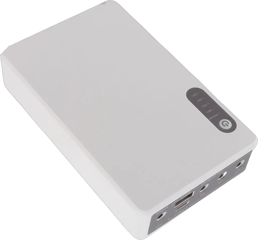 Mini Onduleur ASI 10400mAh avec Sortie USB-C pour Routeur et Modem CC