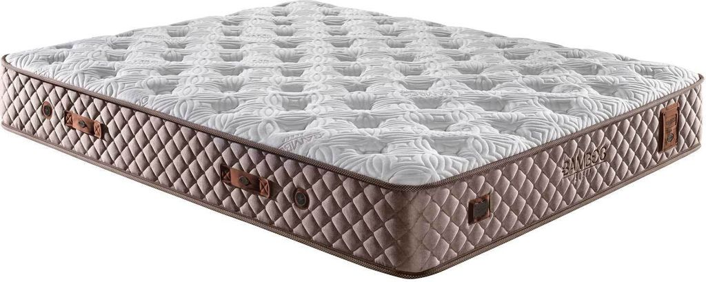 Pointhome Bambi Matratze 160x200 H3, Bamboo Sleep, Bambusfasern und einseitige Matratze, Taschenfedersystem