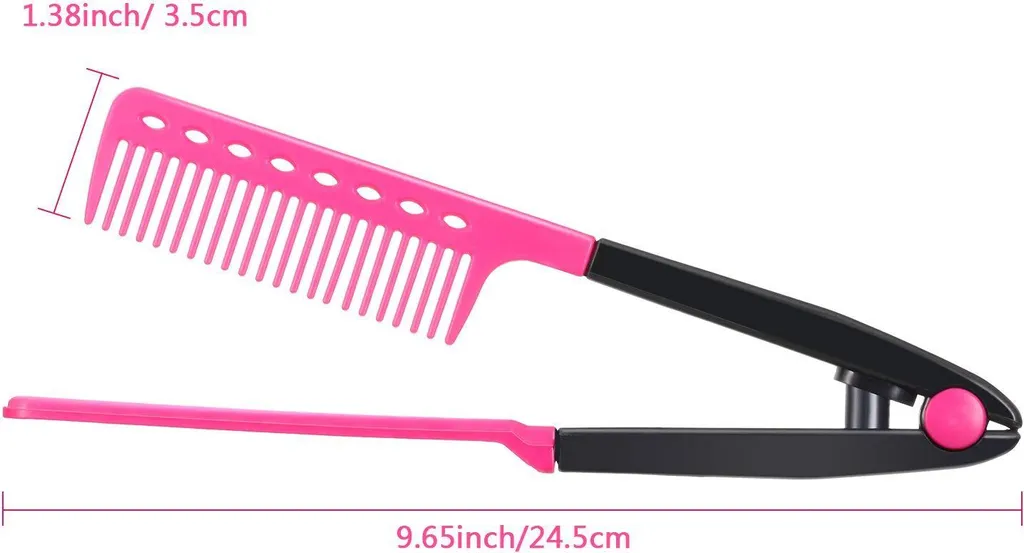 Offerta Set 3 Spazzole Liscianti Salone Rosa Blu Rosso - Risparmia Ora - 2