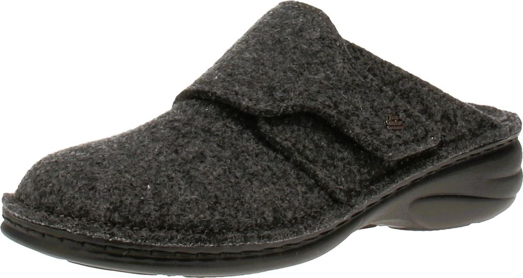 Finn Comfort 06569-416168 Goms - Damen Hausschuhe - Anthrazit, Größe:37 EU