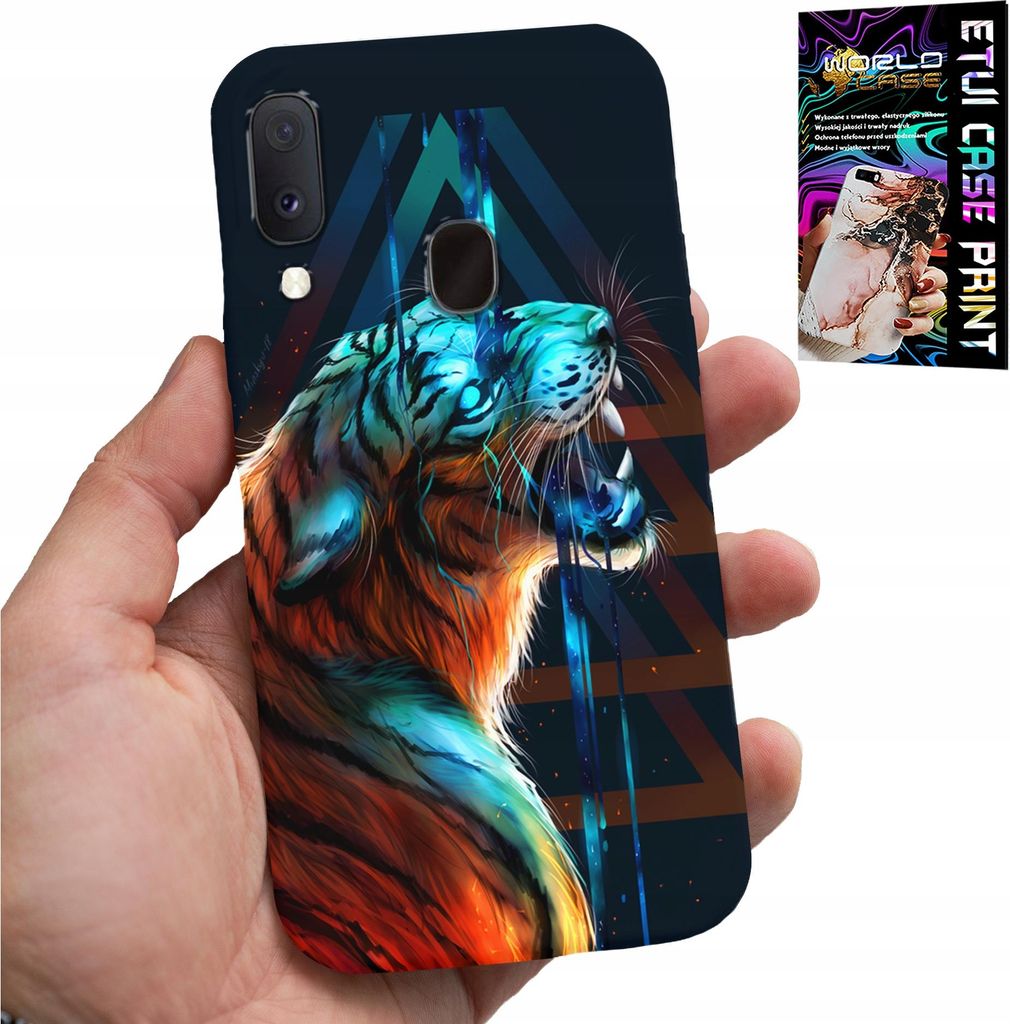 Fall Für Samsung Galaxy A20E - Tiger Maskuline Fall Designs, Fall
