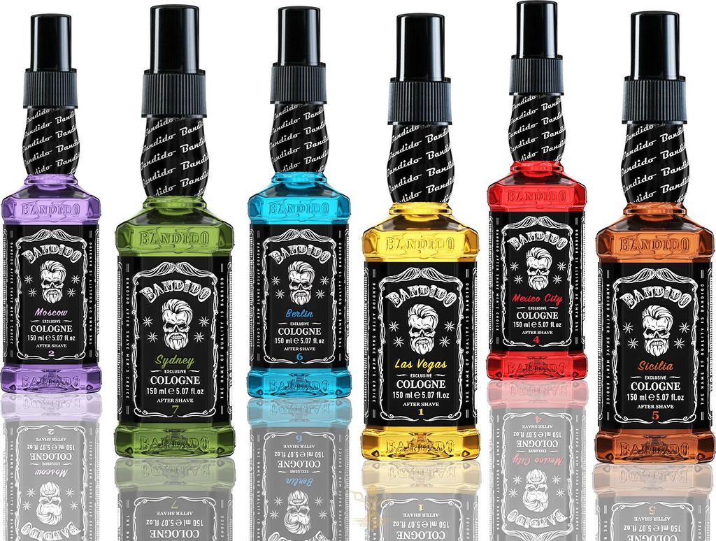 BANDIDO Eau de Cologne Berlin / Waterfall 150ml After Shave Rasierwasser