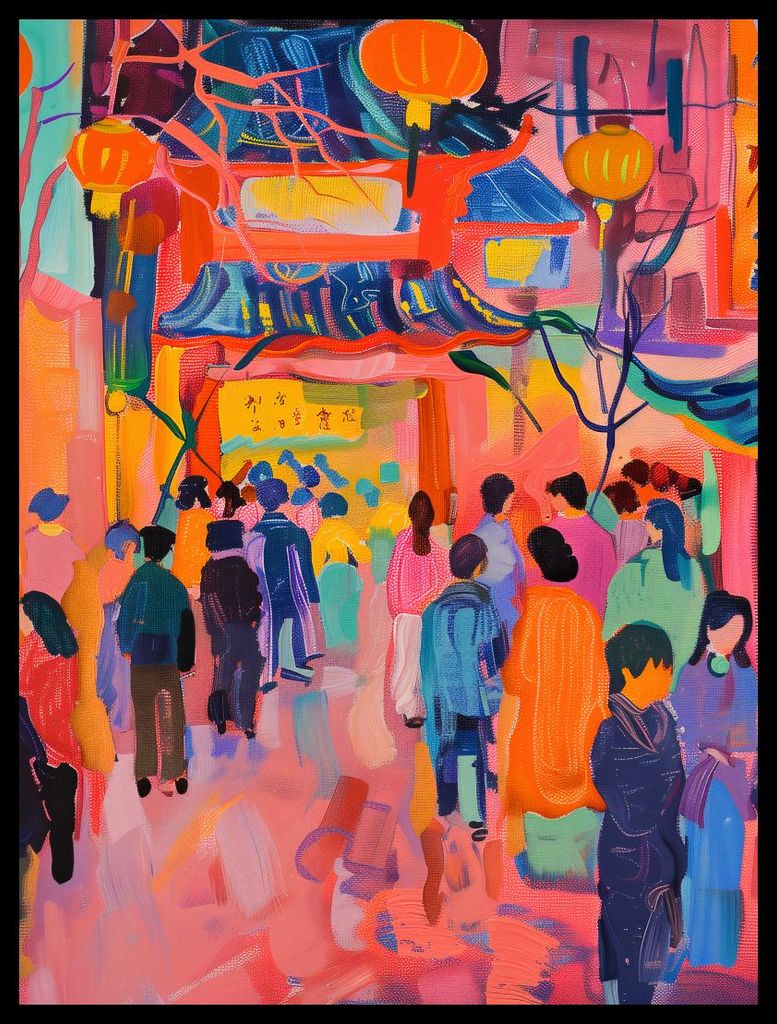 Plakat 75x100cm Lebensfülle