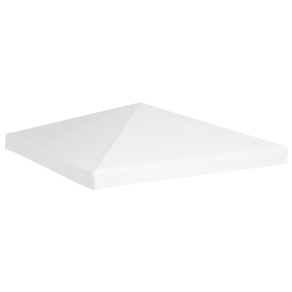 Toile Tonnelle 3x3 m Blanche Anti-UV - Remplacez votre Toit de Jardin