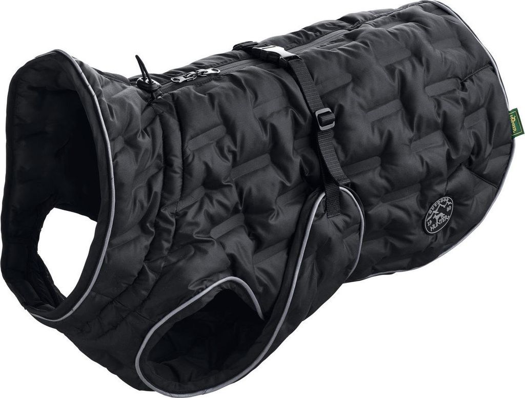 Kabát pre psov Hunter Monaco čierny, veľkosť:40 cm Obrázok produktu 
