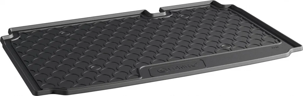 Tapis de coffre Ford Ecosport 2013-2023 en caoutchouc résistant noir