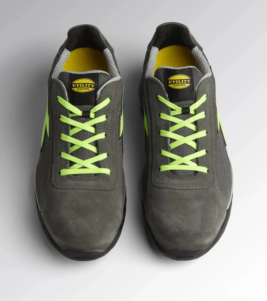 Baskets de Sécurité Diadora Utility MDS Text Low S1P Gris Vert T44 - 3