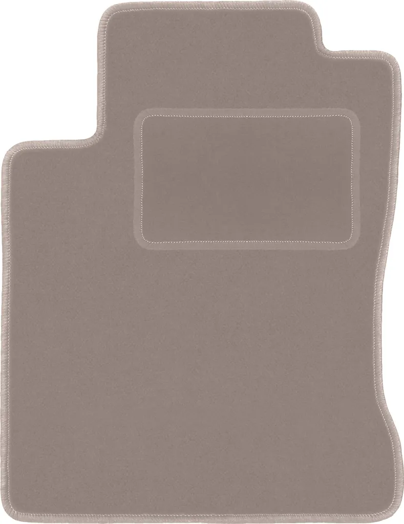 Tappetino Mazda MX-3 1991-1998 su Misura - Velluto Beige + Clip