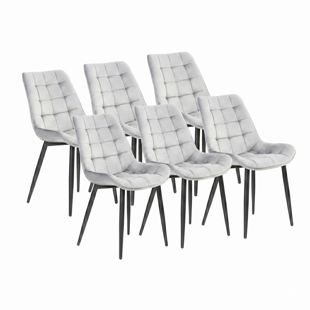 FURNIFY® 6er Set Esszimmerstühle STILEN | Elegante Produktbild 