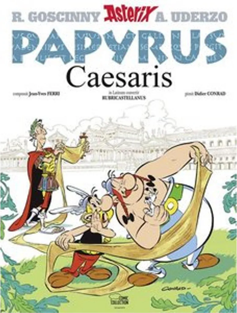 Livre BD Asterix en latin numéro 25 Papyrus Caesaris pour collection