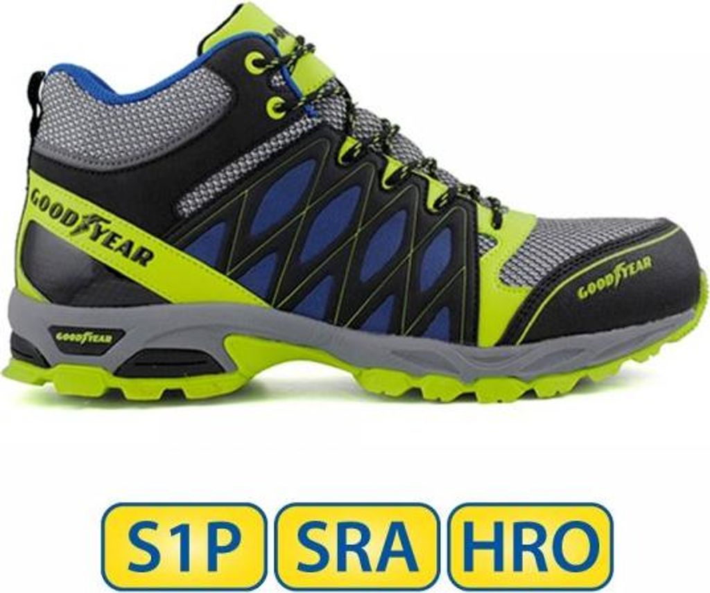 Bezpečnostní obuv GOODYEAR S1P SRA HRO Vícebarevná 46 Obrázek produktu 