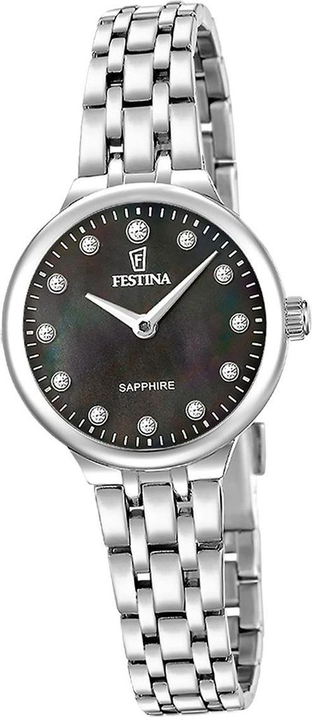 Festina Damenuhr Mademoiselle Armbanduhr Edelstahl silber D2UF20744/6