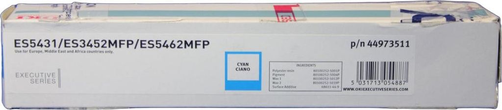 44973511 OKI ES Toner cyan 6000Seiten Produktbild 