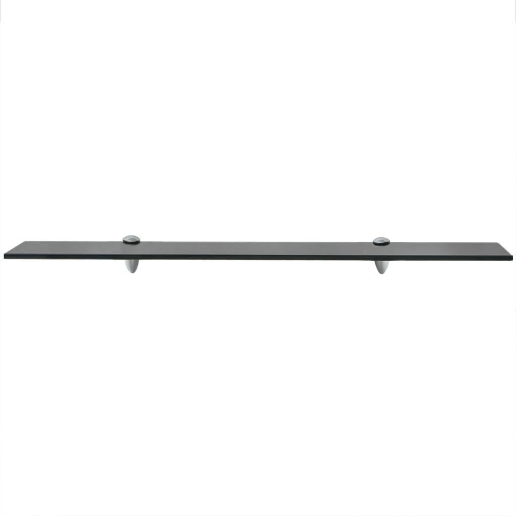vidaXL Mensola galleggiante in vetro 80x10 cm 8 mm Immagine del prodotto 