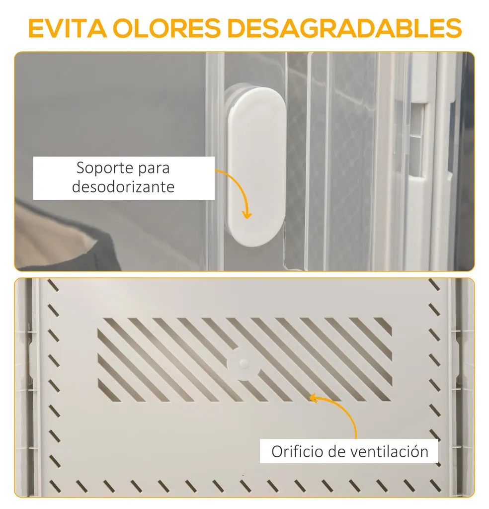 Boîte à chaussures empilable design compact et robuste - Pack de 8 pcs - 5