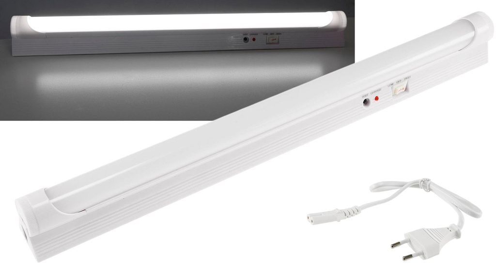 LED Notleuchte CTNL-90 SMD-UB Lithium Akku 2x 3,7V/2,2Ah 9W Produktbild 