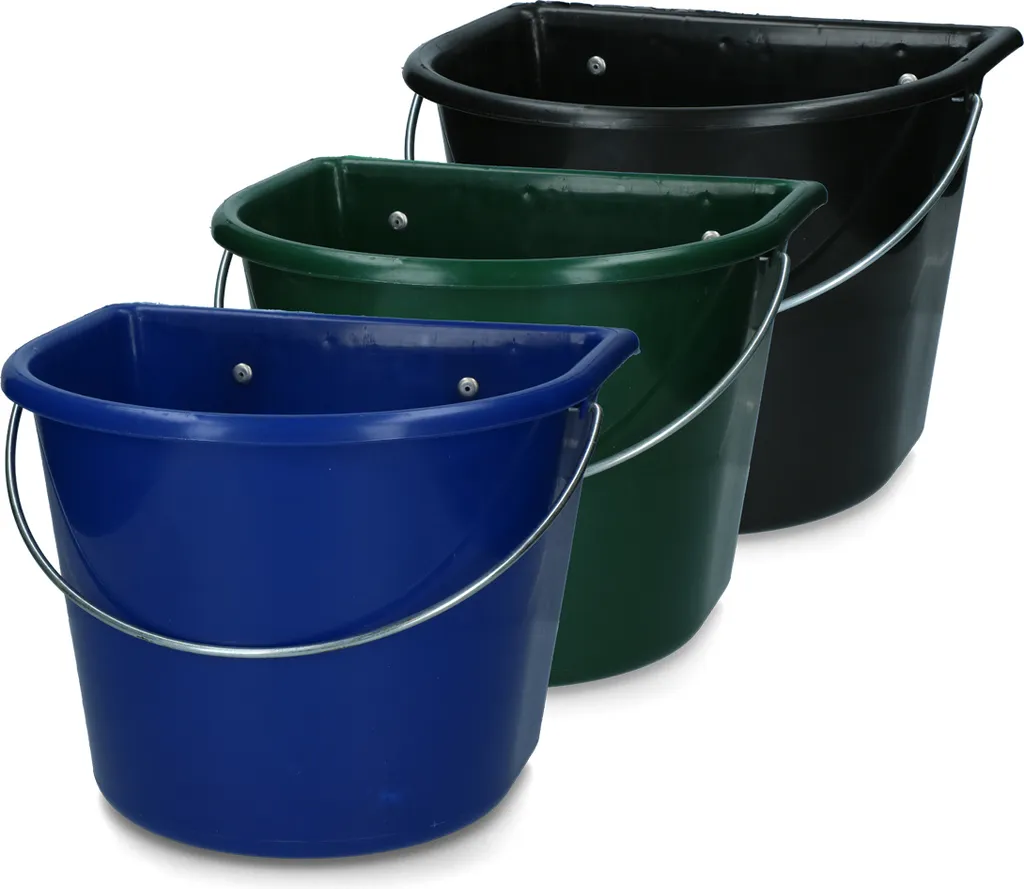 Mangiatoia 15 L Blu Scuro per Bestiame | Tradizione e Forza