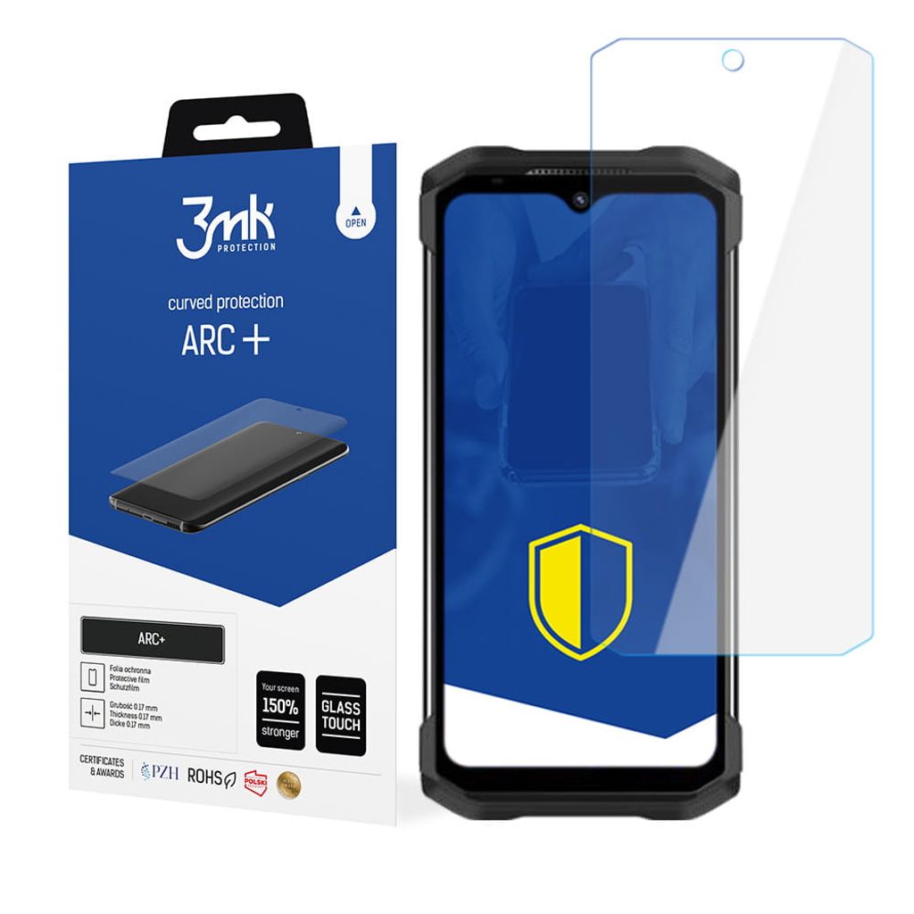 3mk Display Schutzfolie ARC+ für Doogee S98 0,17mm Produktbild 