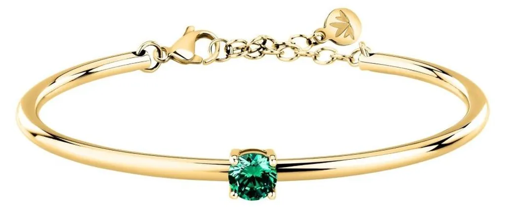 Bijoux soirée bracelet massif or et boucles zircone pour cérémonie