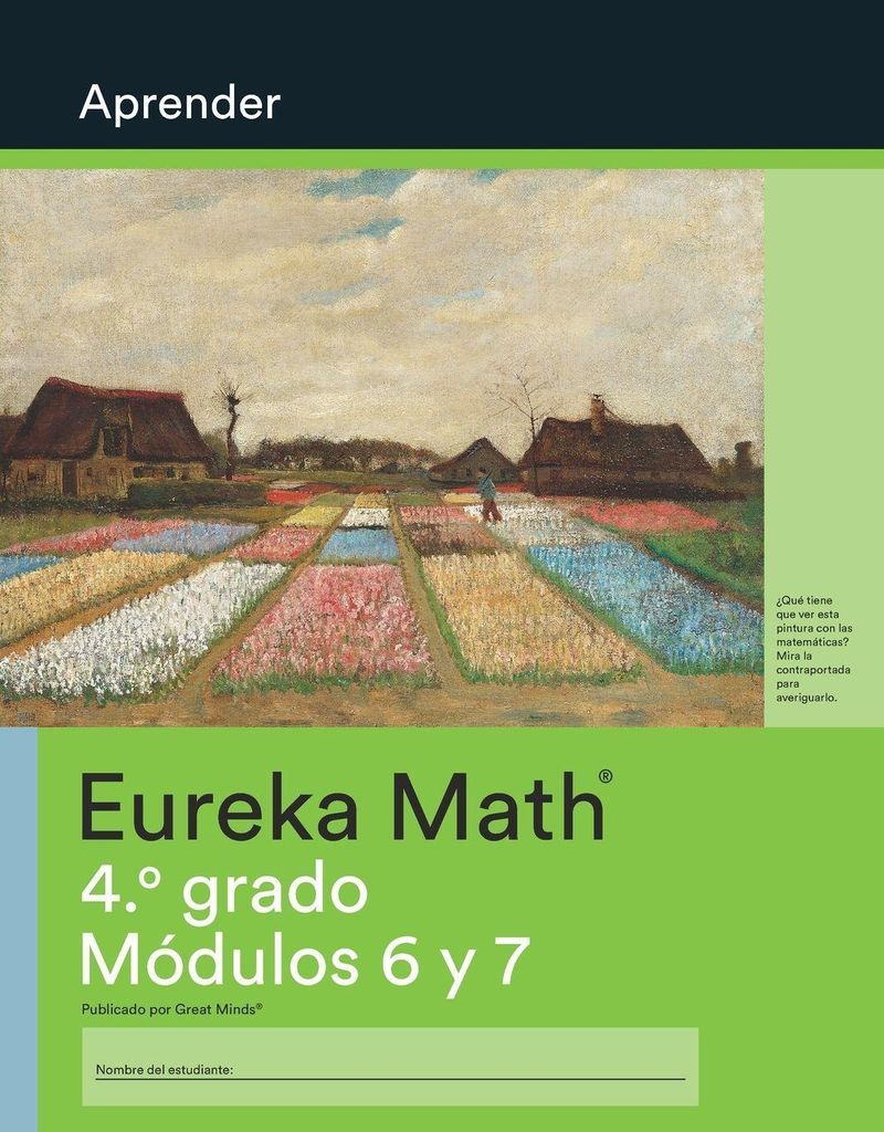 Spanish - Eureka Math Grade 4 Learn Workbook #5 (Modules 6-7)