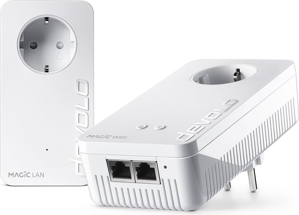 devolo Magic 2 WiFi 6 Starter Kit, adapter WLAN Powerline - Zdjęcie produktu 