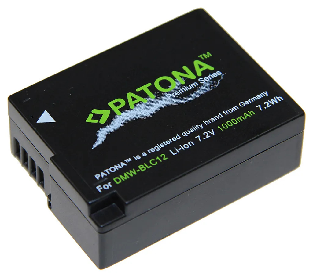 Batterie Panasonic DMW-BLC12E Li-Ion 1000mAh pour Lumix DMC-FZ1000