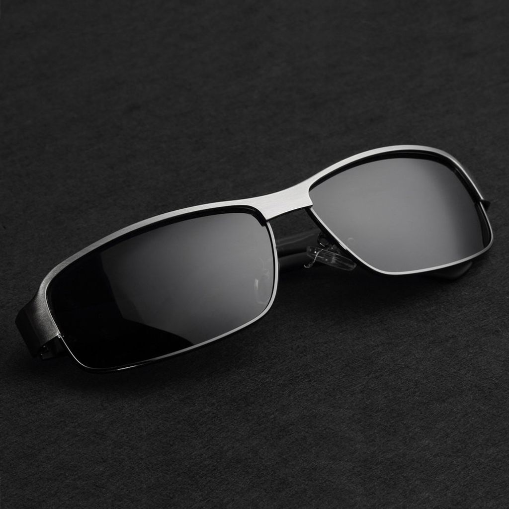Retro Herren Polarisierte Sonnenbrille Zum Fahren Uv-Schutz Produktbild 3